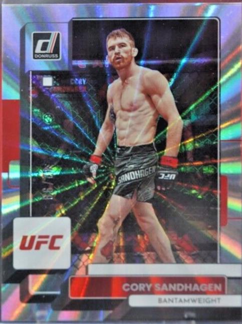 Cory Sandhagen 2023 Panini Donruss UFC Base #30 Laser