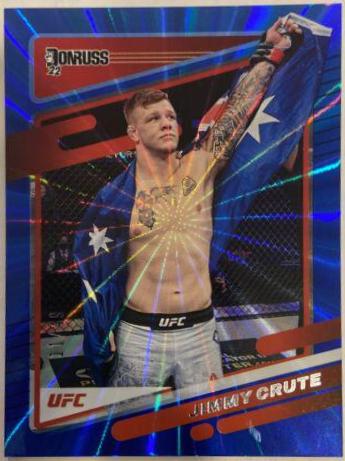 Jimmy Crute 2022 Panini Donruss UFC Base #126 Blue