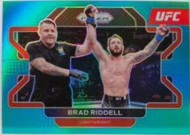 Brad Riddell 2022 Panini Prizm UFC Base #37 Teal