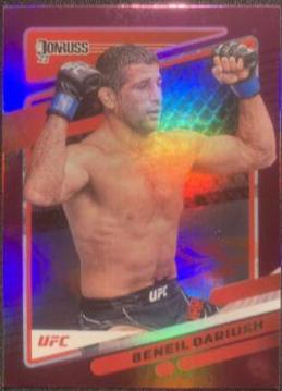 Beneil Dariush 2022 Panini Donruss UFC Base #25 Purple Laser