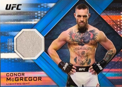 Conor McGregor 2019 Topps UFC Knockout Knockout Relics #KR-CM Purple