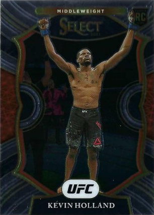 Kevin Holland 2021 Panini Select UFC Concourse #37 Green