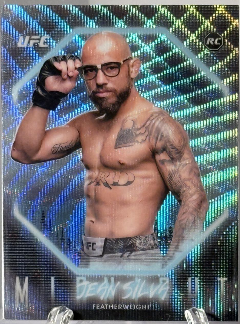 Jean Silva 2025 Topps Midnight UFC Base #18 Moon Beam
