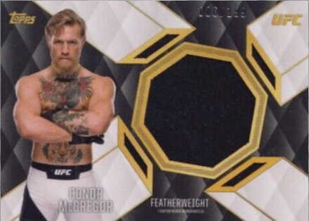 Conor McGregor 2016 Topps UFC Top of the Class Top of the Class Relics #TCR-CM Red
