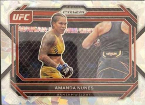 Amanda Nunes 2023 Panini Prizm UFC Base #66 Ice