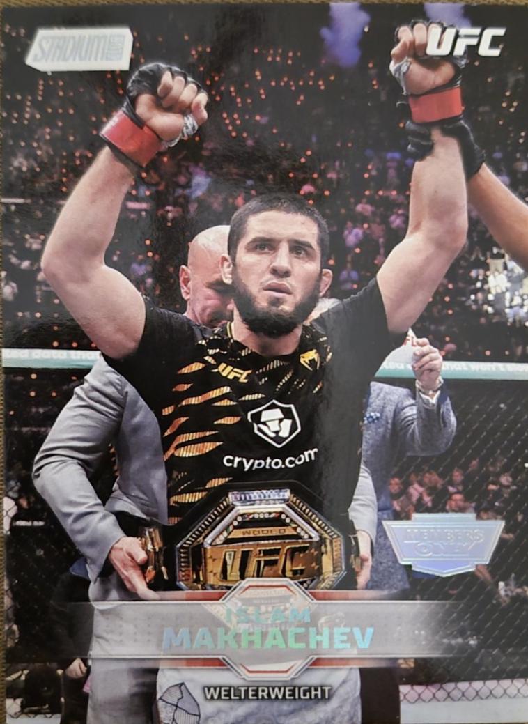 Islam Makhachev 2026 Topps Stadium Club UFC Base #12 Members Only