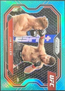 Jim Miller 2021 Panini Prizm UFC Base #160 Teal