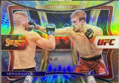 Arnold Allen 2021 Panini Select UFC Premier Level #156 Scope