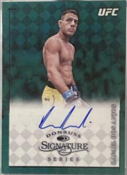 Rafael Dos Anjos 2022 Panini Donruss UFC Signature Series #87 Purple Laser