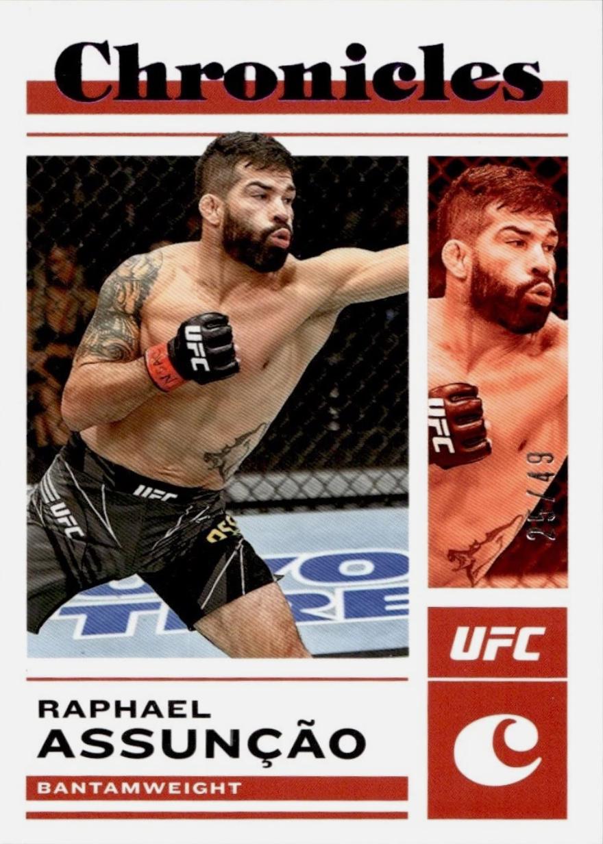 Raphael Assuncao 2023 Panini Chronicles UFC Base Chronicles #59 Purple