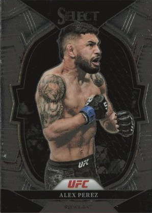 Alex Perez 2023 Panini Select UFC Concourse #28 Silver