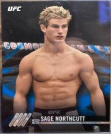 Sage Northcutt 2017 Topps UFC Knockout Base #74 Blue