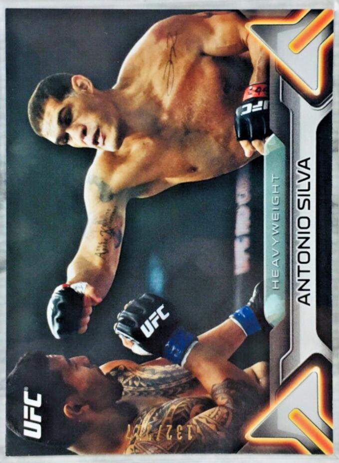 Antonio Silva 2016 Topps UFC Knockout Base #55 Silver