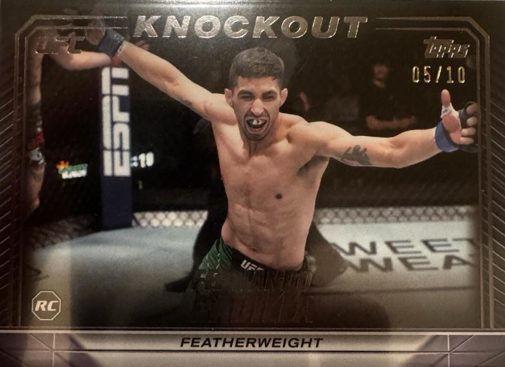 Fernando Padilla 2024 Topps Knockout UFC Base #9 Black