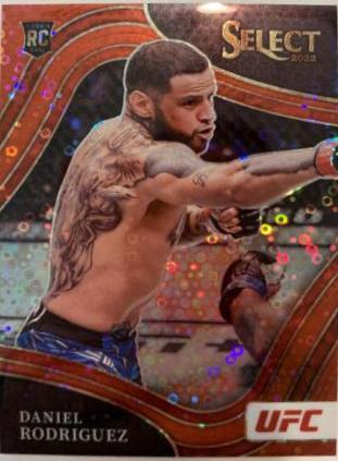 Daniel Rodriguez 2022 Panini Select UFC Octagonside #232 Red Disco