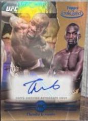 Themba Gorimbo 2024 Topps Gold Label UFC Rookie Autographs #RCA-THG Blue