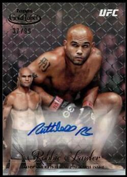 Robbie Lawler 2024 Topps Gold Label UFC Gold Label Autographs #GLA-RLA Gold