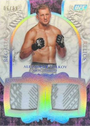 Alexander Volkov 2025 Topps Royalty UFC Regalia Relics #RR-AV Platinum