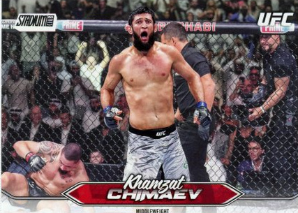 Khamzat Chimaev 2025 Topps Stadium Club UFC Base #90 Members Only