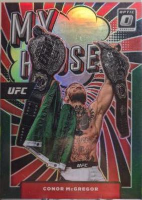 Conor McGregor 2022 Panini Donruss Optic UFC My House #2 Green