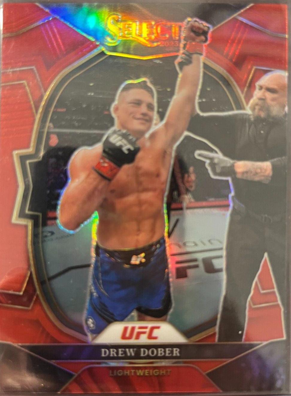 Drew Dober 2023 Panini Select UFC Concourse #92 Red
