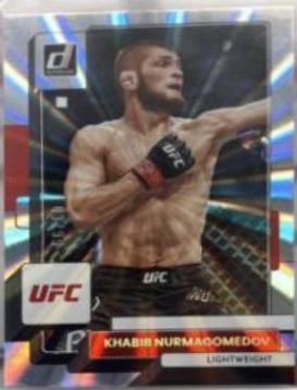 Khabib Nurmagomedov 2023 Panini Donruss UFC Base #53 Laser