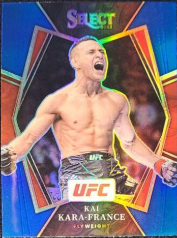 Kai Kara-France 2022 Panini Select UFC Premier Level #112 Blue Prizm