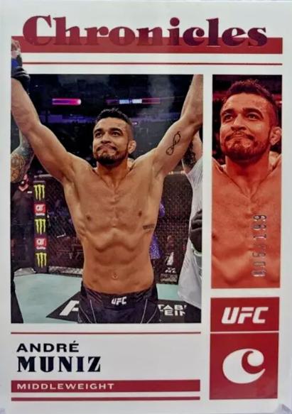Andre Muniz 2023 Panini Chronicles UFC Base Chronicles #43 Red