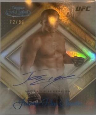 Junior Dos Santos 2024 Topps Gold Label UFC Golden Greats Autographs #GGA-JDS Blue
