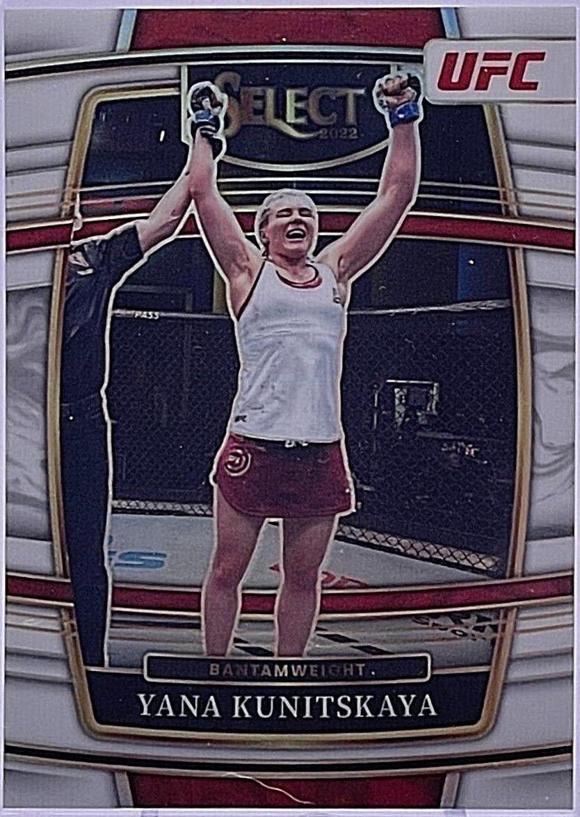 Yana Santos 2022 Panini Select UFC Concourse #80 White