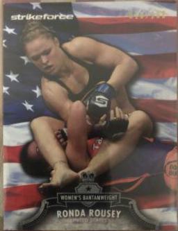 Ronda Rousey 2012 Topps UFC Bloodlines Base #150 Flag