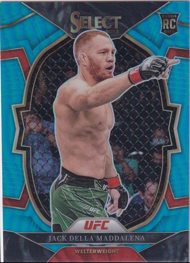 Jack Della Maddalena 2023 Panini Select UFC Concourse #16 Light Blue