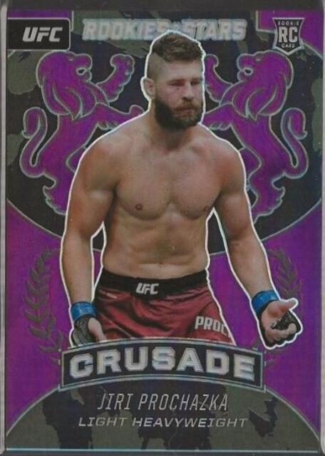 Jiri Prochazka 2021 Panini Chronicles UFC Base Crusade #232 Purple