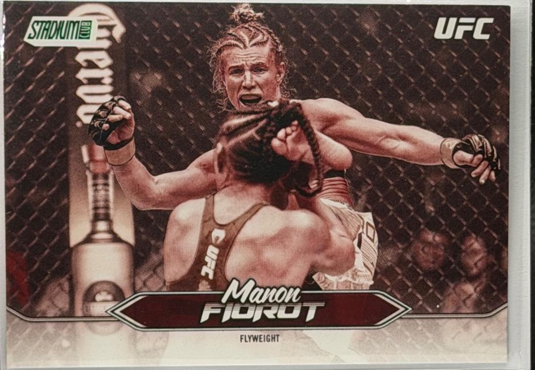 Manon Fiorot 2025 Topps Stadium Club UFC Base #56 Sepia