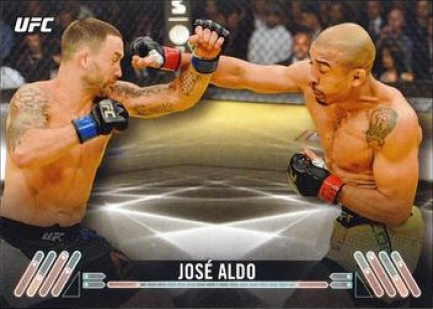 José Aldo 2017 Topps UFC Knockout Base #20 Blue