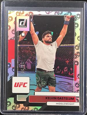 Kelvin Gastelum 2023 Panini Donruss UFC Base #144 30th Anniversary