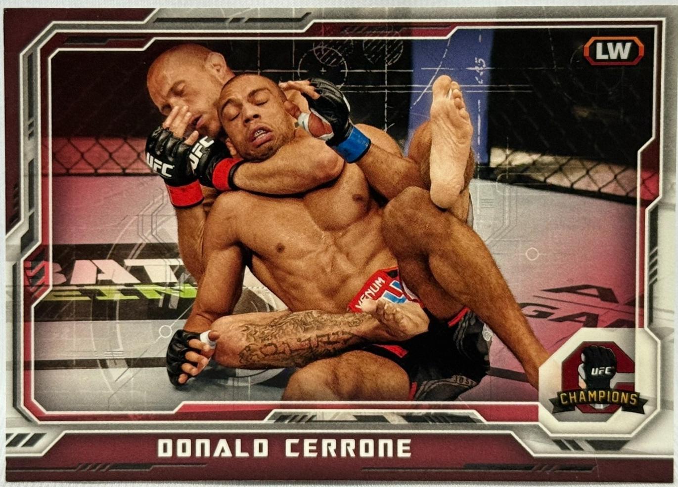 Donald Cerrone 2014 Topps UFC Champions Base #95 Red