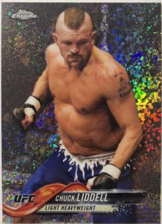 Chuck Liddell 2018 Topps Chrome UFC Base #64 Diamond Hot Box