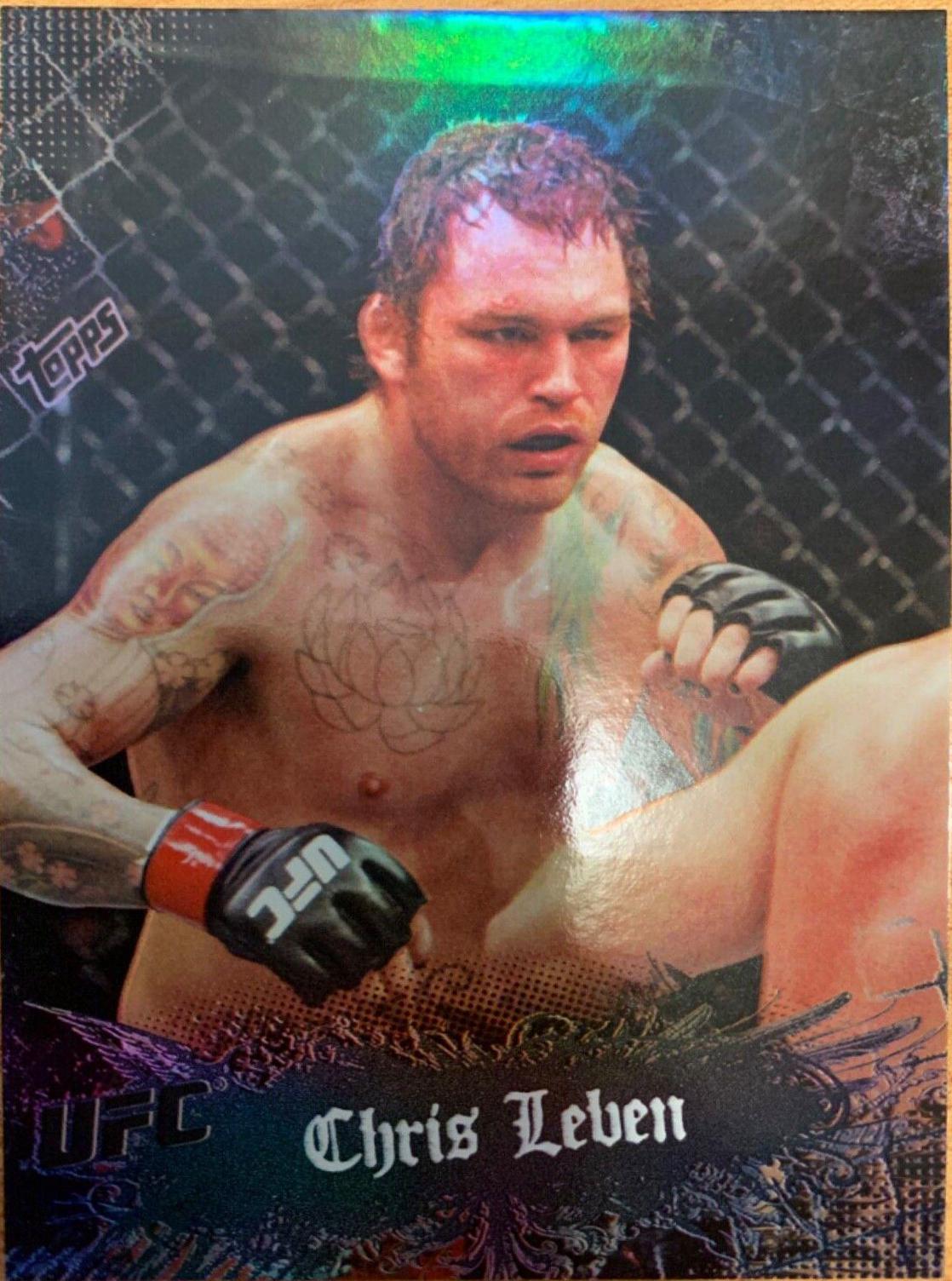 Chris Leben 2010 Topps UFC Main Event Base #93 Black