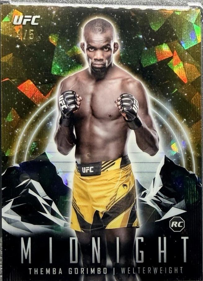 Themba Gorimbo 2024 Topps Midnight UFC Base #99 Daybreak