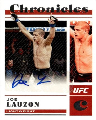 Joe Lauzon 2023 Panini Chronicles UFC Chronicles Signatures #24 Platinum