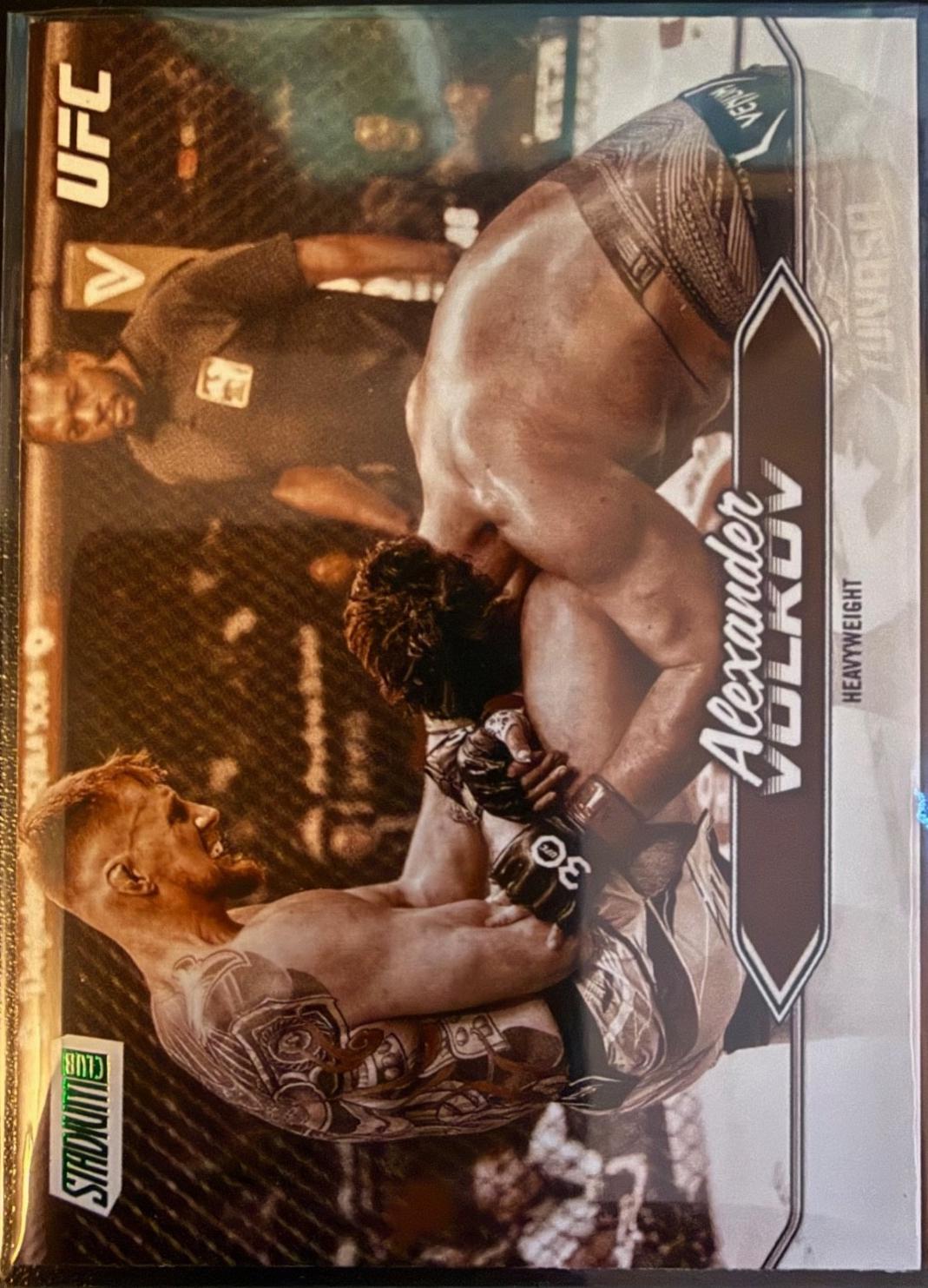 Alexander Volkov 2025 Topps Stadium Club UFC Base #133 Sepia