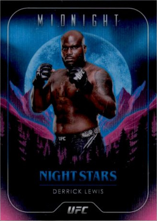 Derrick Lewis 2024 Topps Midnight UFC Night Stars #NS-3 Midnight
