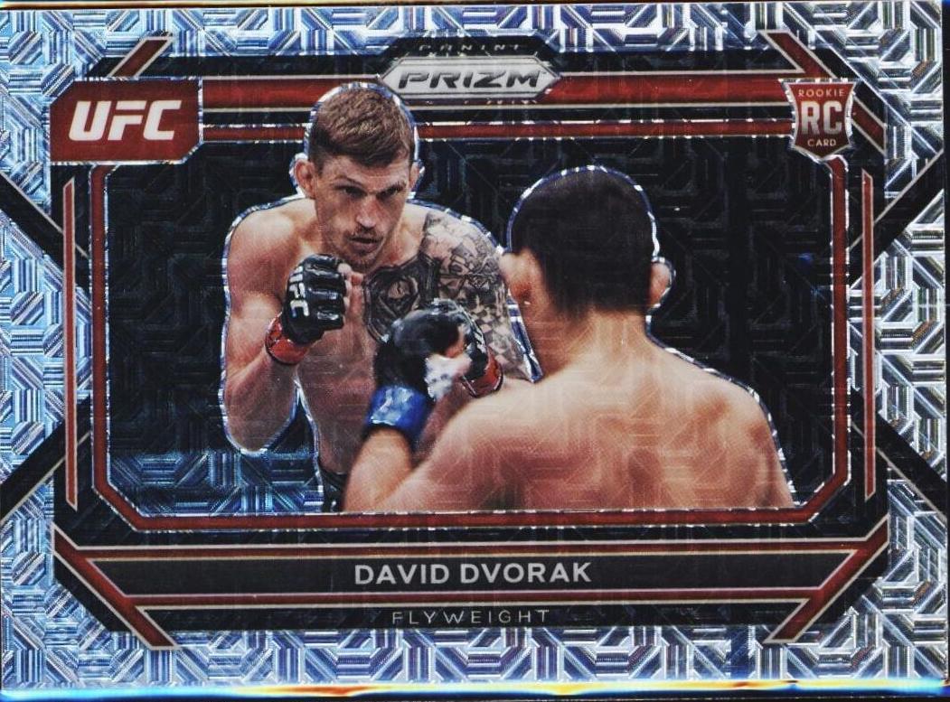 David Dvorak 2023 Panini Prizm UFC Base #70 Mojo