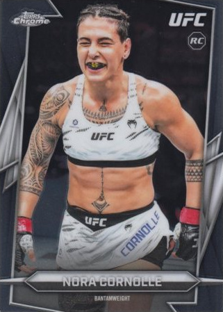 Nora Cornolle 2026 Topps Chrome UFC Base #179 Sonar Refractor