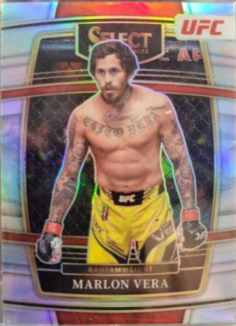 Marlon Vera 2022 Panini Select UFC Concourse #36 Silver