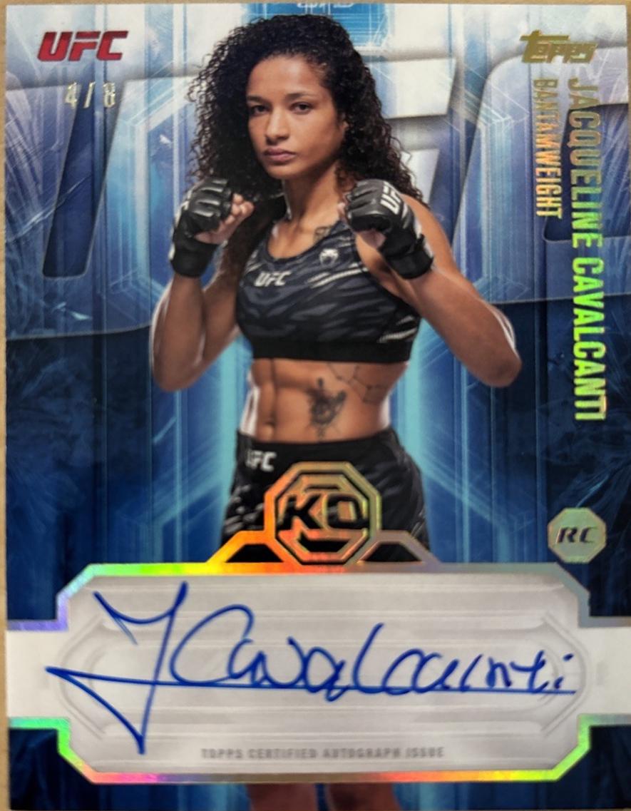 Jacqueline Cavalcanti 2026 Topps Knockout UFC Knockout Autographs #KOA-JCI Platinum