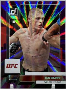 Ian Machado Garry 2023 Panini Donruss UFC Base #62 Purple Laser
