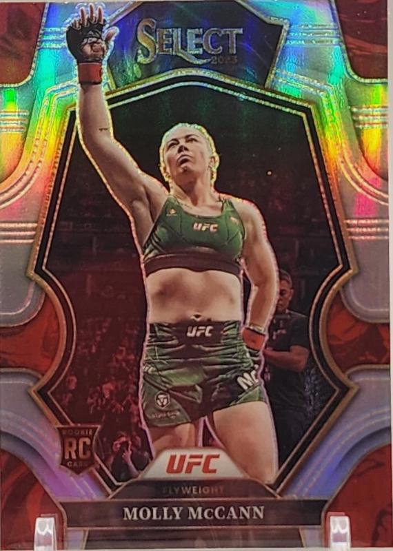 Molly McCann 2023 Panini Select UFC Premier Level #177 Silver