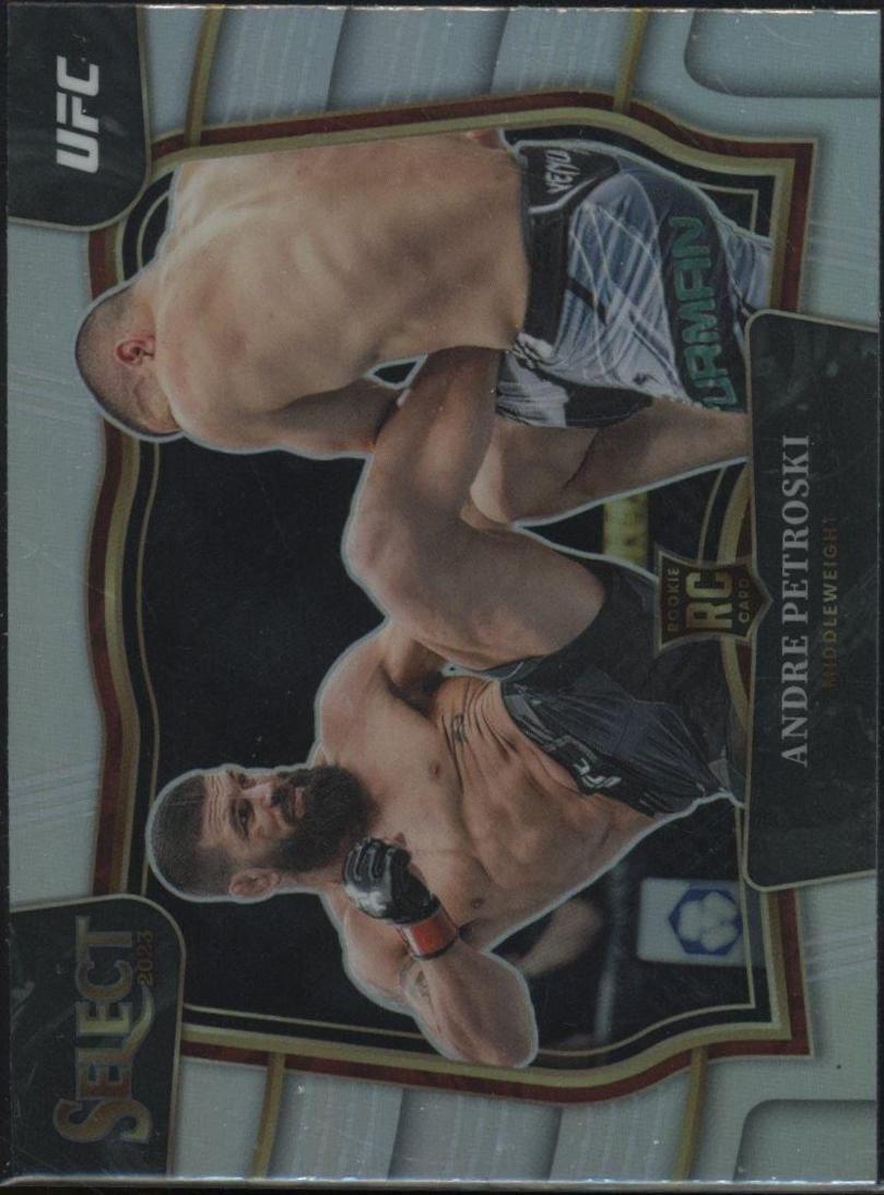 Andre Petroski 2023 Panini Select UFC Octagonside #224 Silver